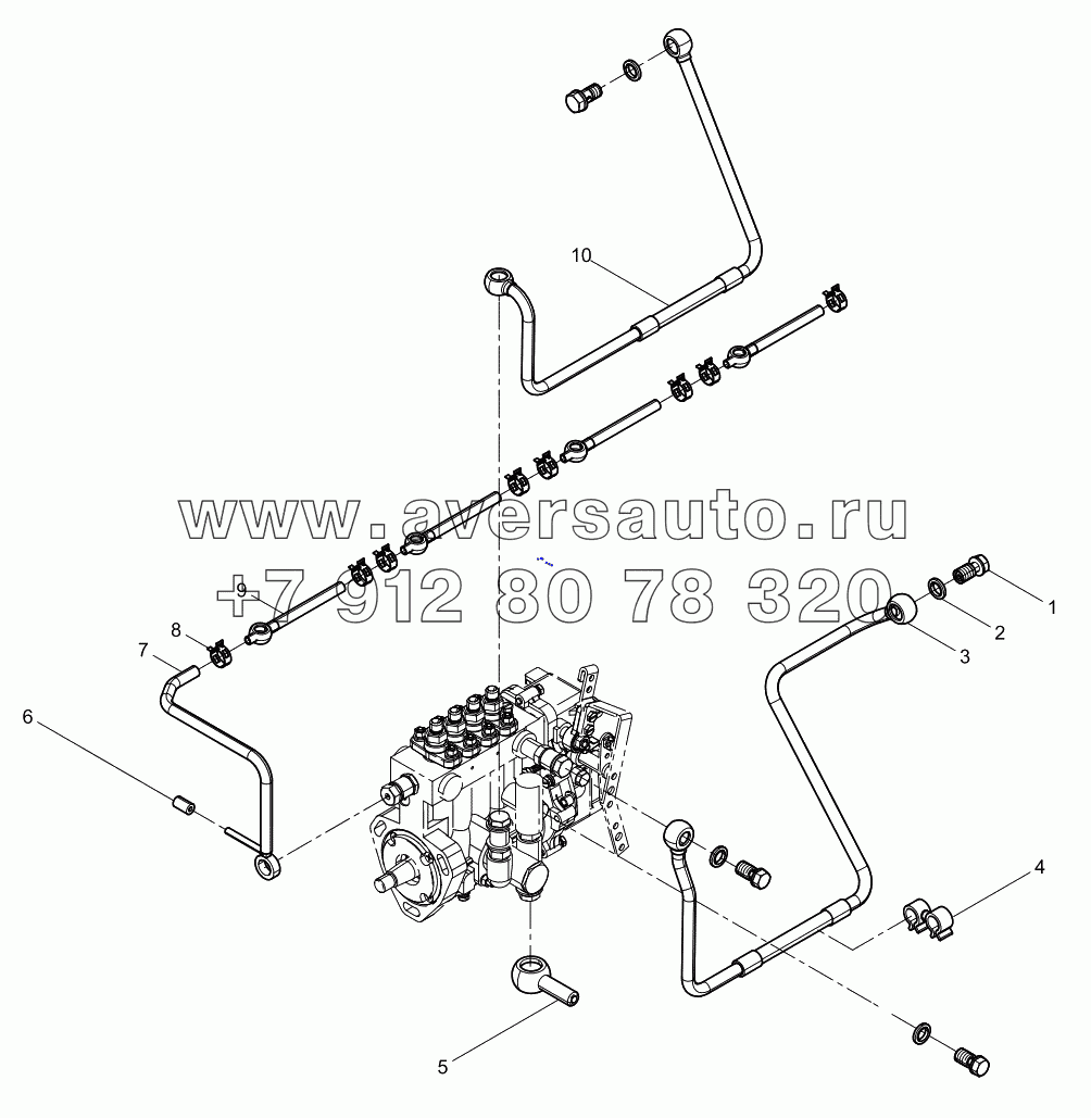  Low Pressure Fuel Pipe Group