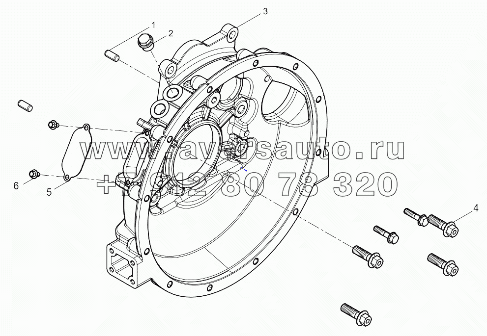  Flywheel Housing Group