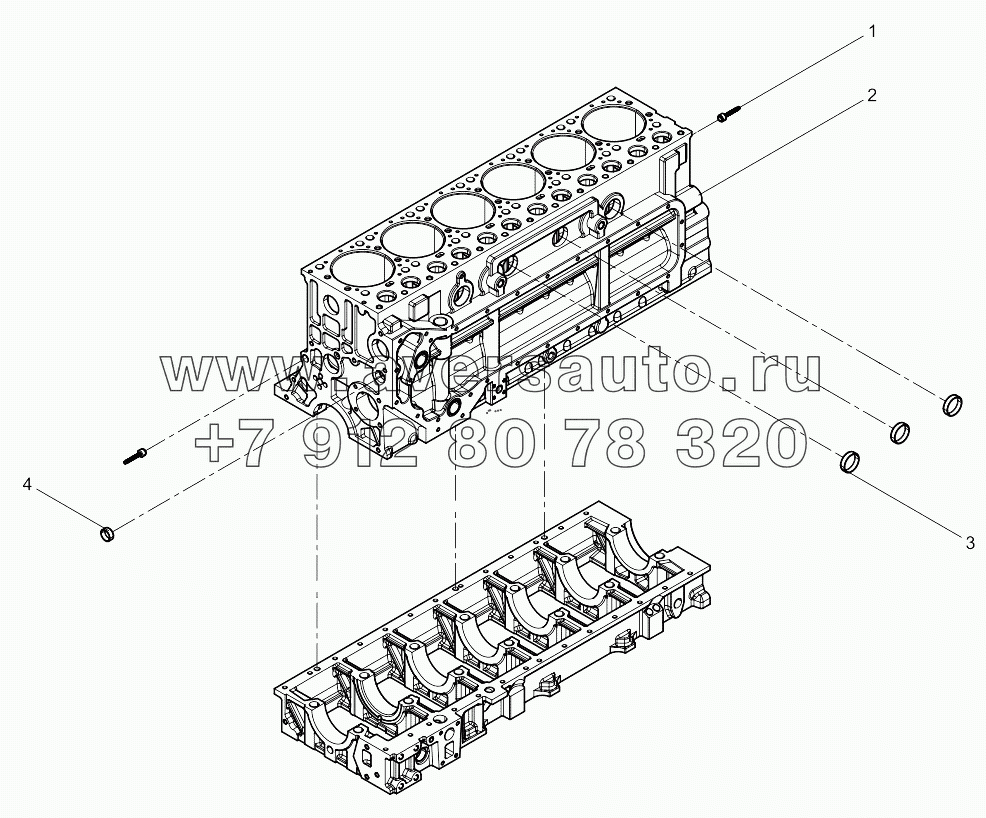  Сrankcase assembly