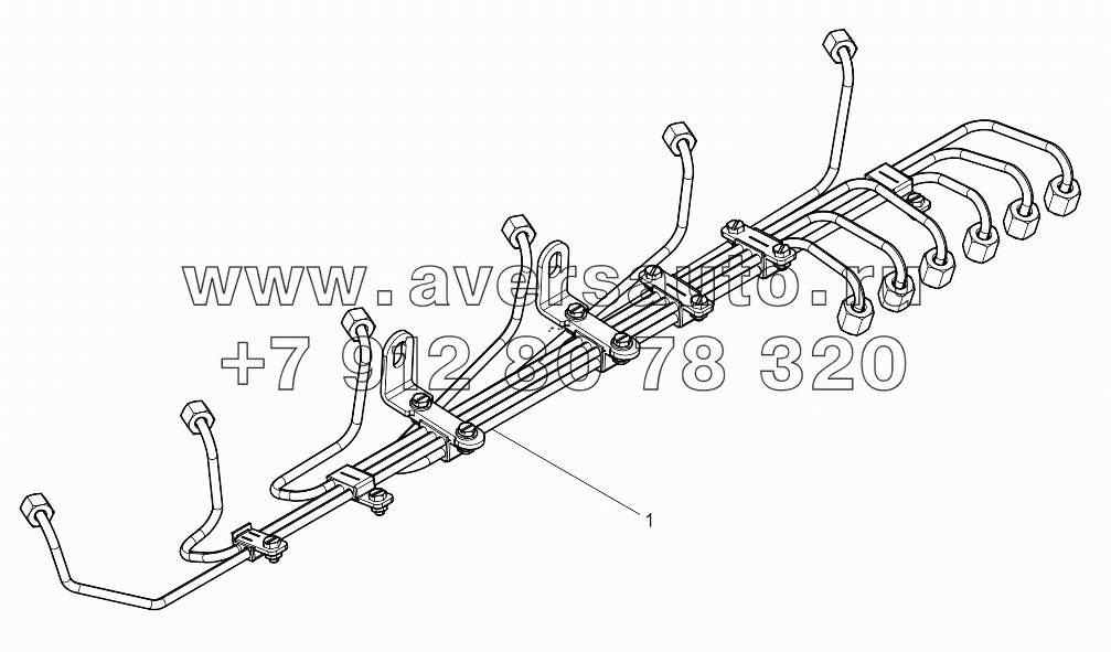 High Pressure Fuel Pipe Group