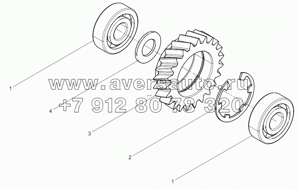  Oil Pump Idle Gear Set