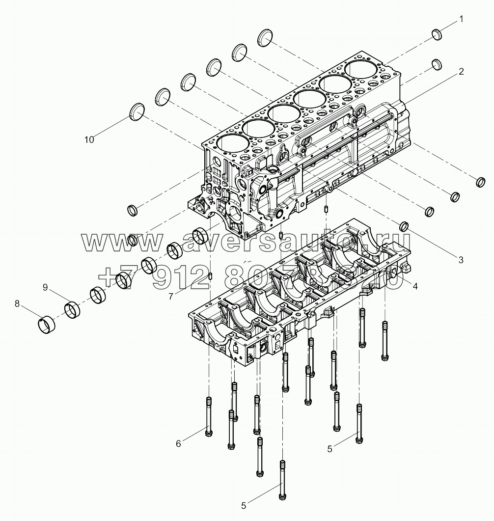  Cylinder Block Preassembly