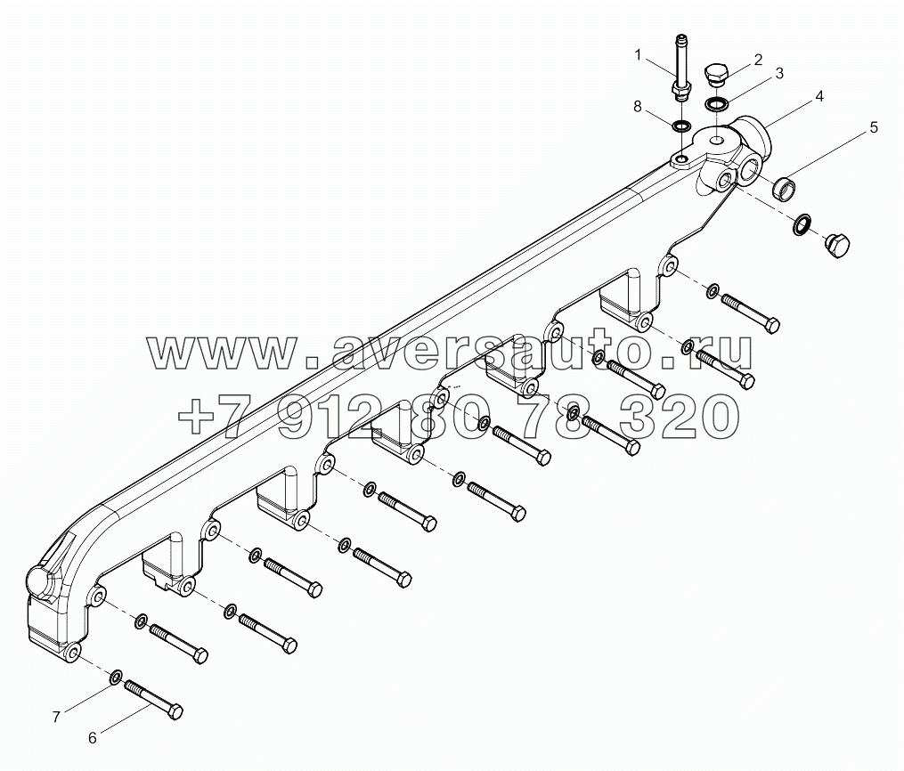  Water Outlet Pipe Group