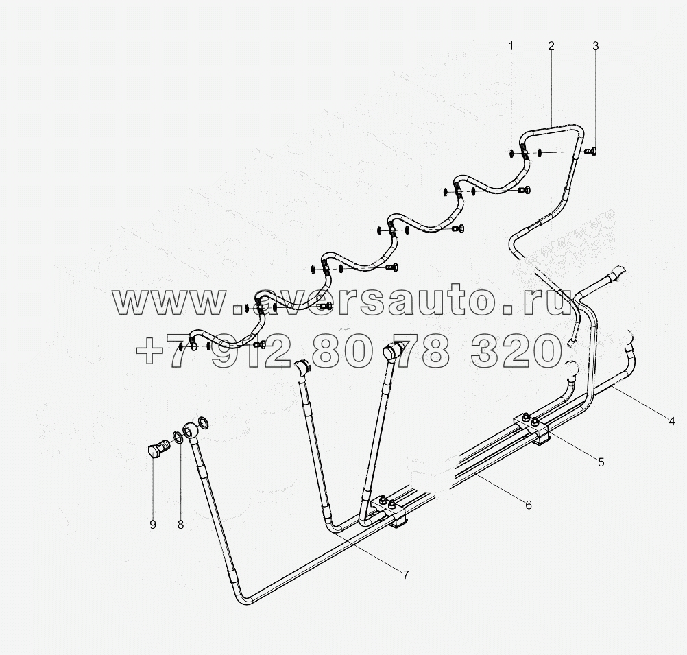  Low Pressure Fuel Pipe Group