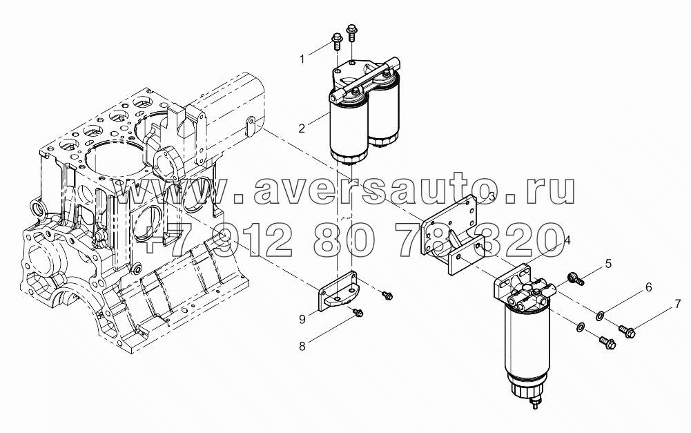  Fuel Filter Group