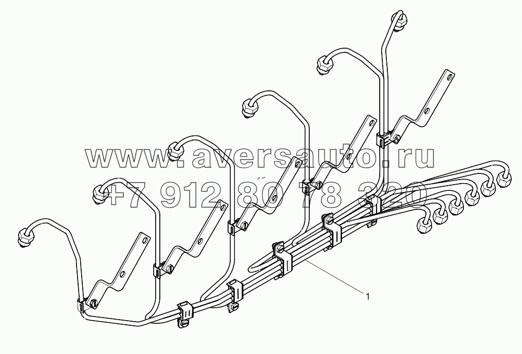  High Pressure Fuel Pipe Group