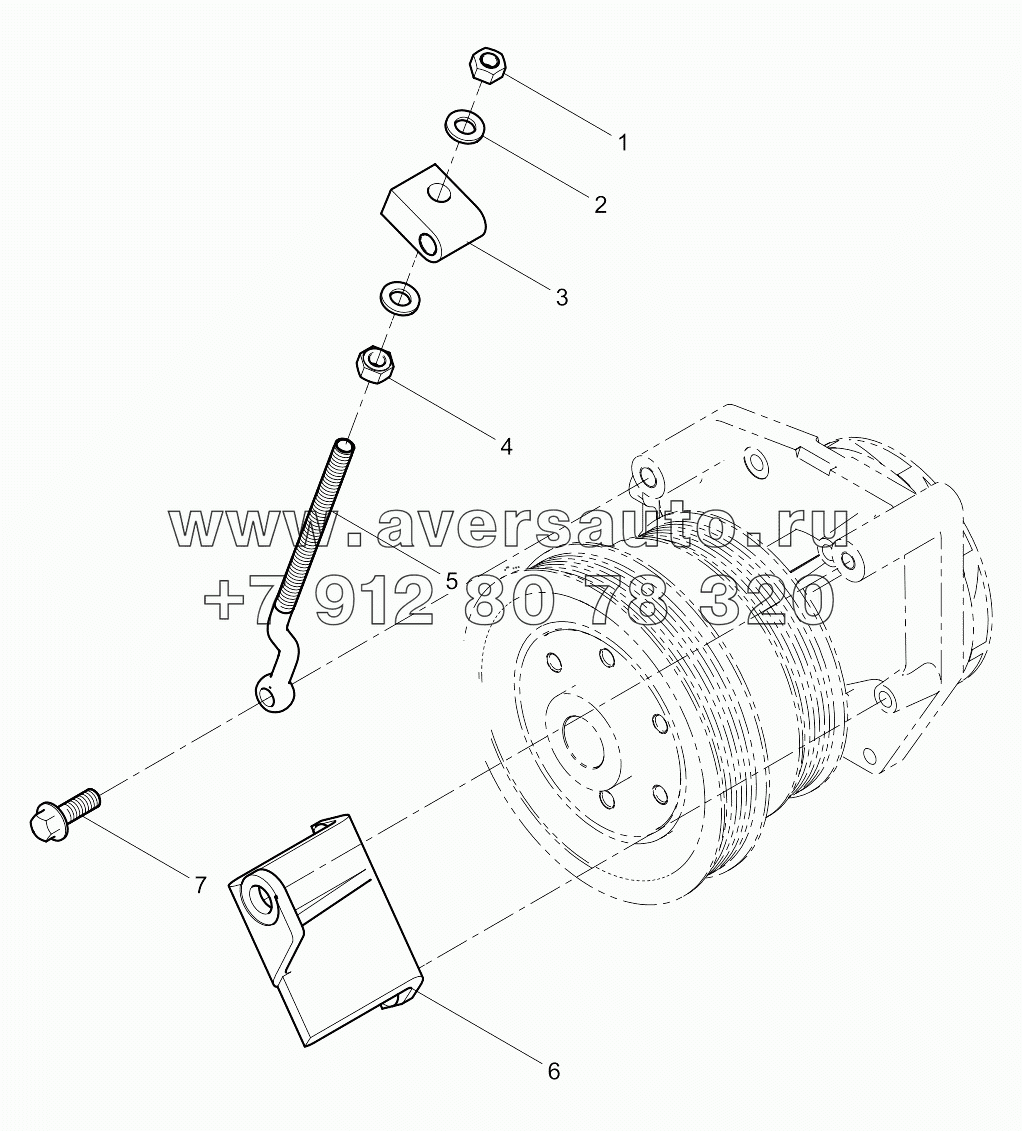  Alternator Bracket Group