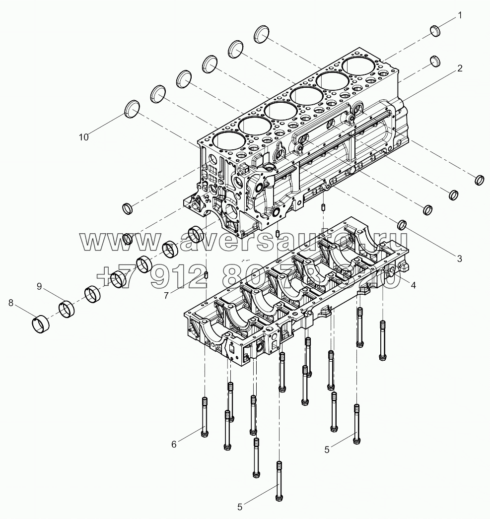  Cylinder Block Preassembly