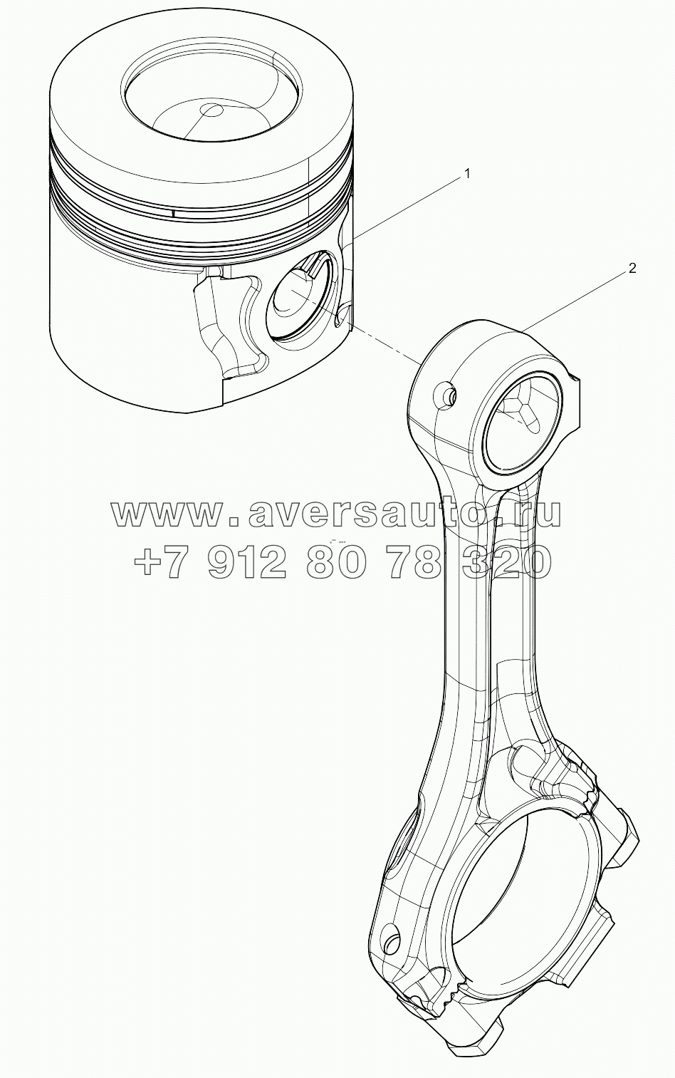 Piston and Connecting Rod Group