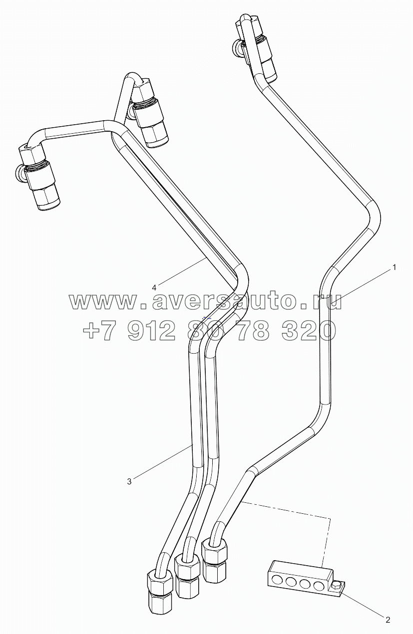 High-pressure Fuel Pipe Assembly