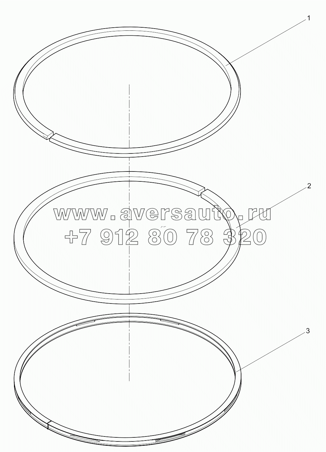  Piston ring assembly