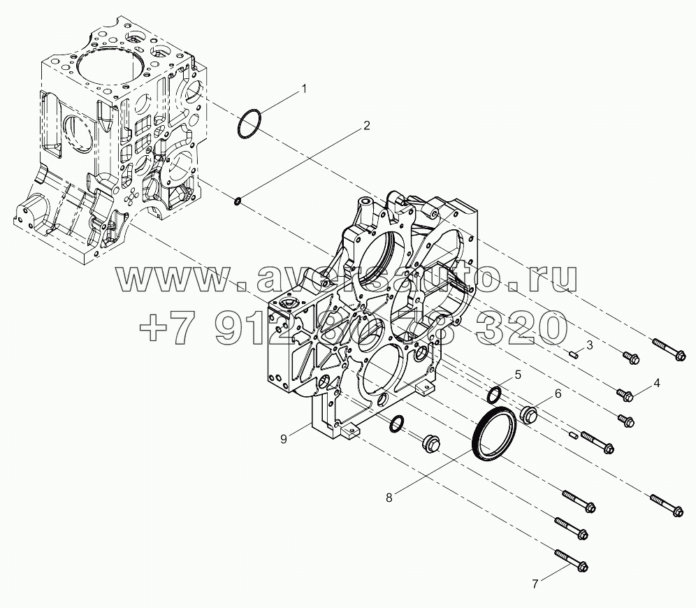 Timing Gear Housing Group