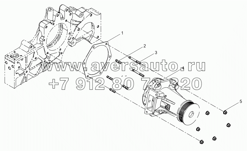 Water pump assembly