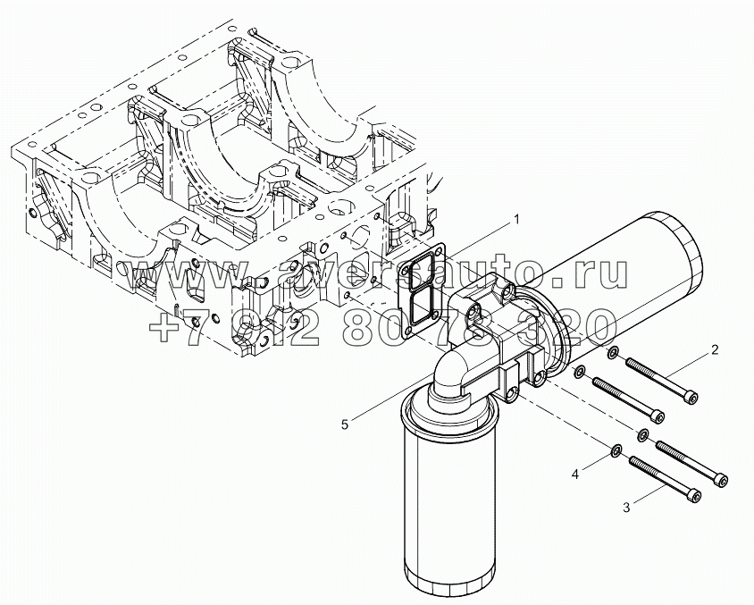 Oil filter assembly