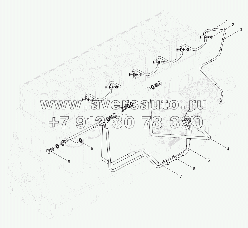 Low Pressure Oil pipe Group