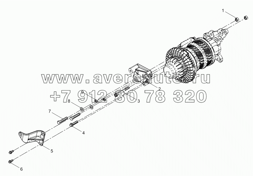 Generator Bracket Group