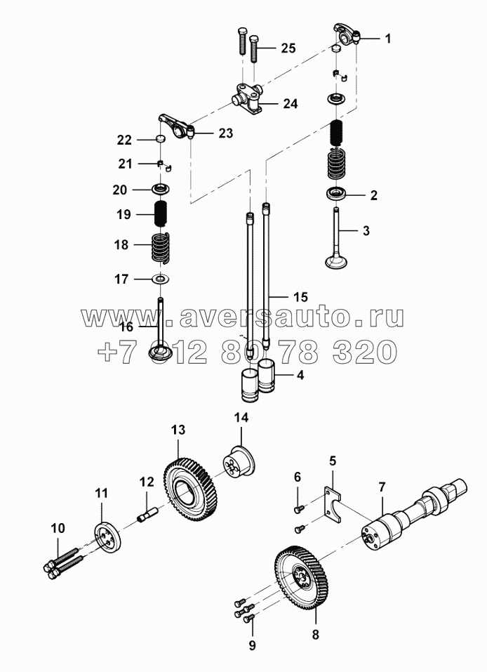  Valve train group