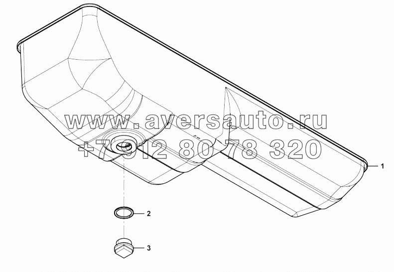  Oil pan assembly