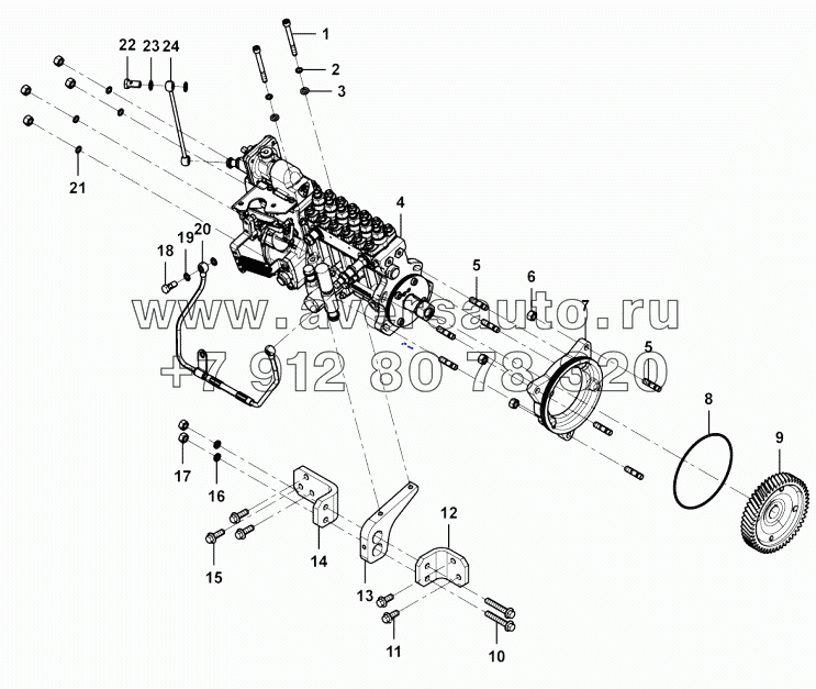  Fuel injection pump group