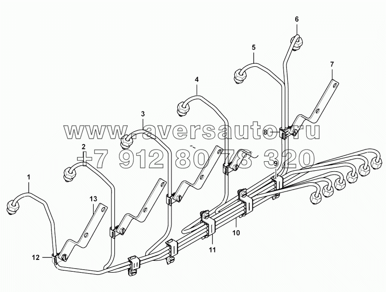  High-pressure fuel pipe assembly