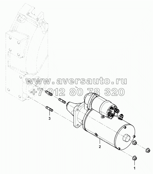  Starter motor group