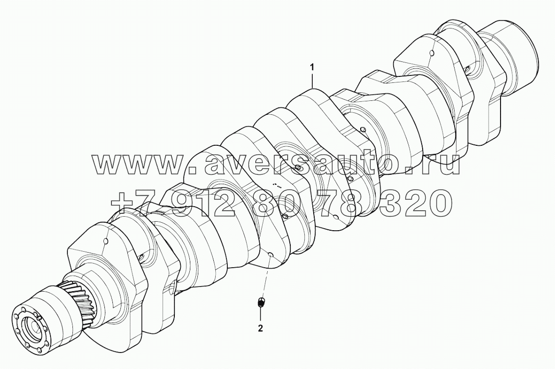  Crankshaft assembly