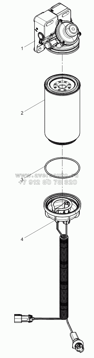 Primary fuel filter