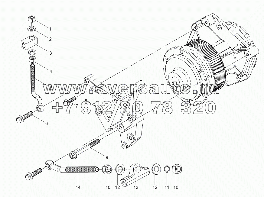 Generator Bracket Group