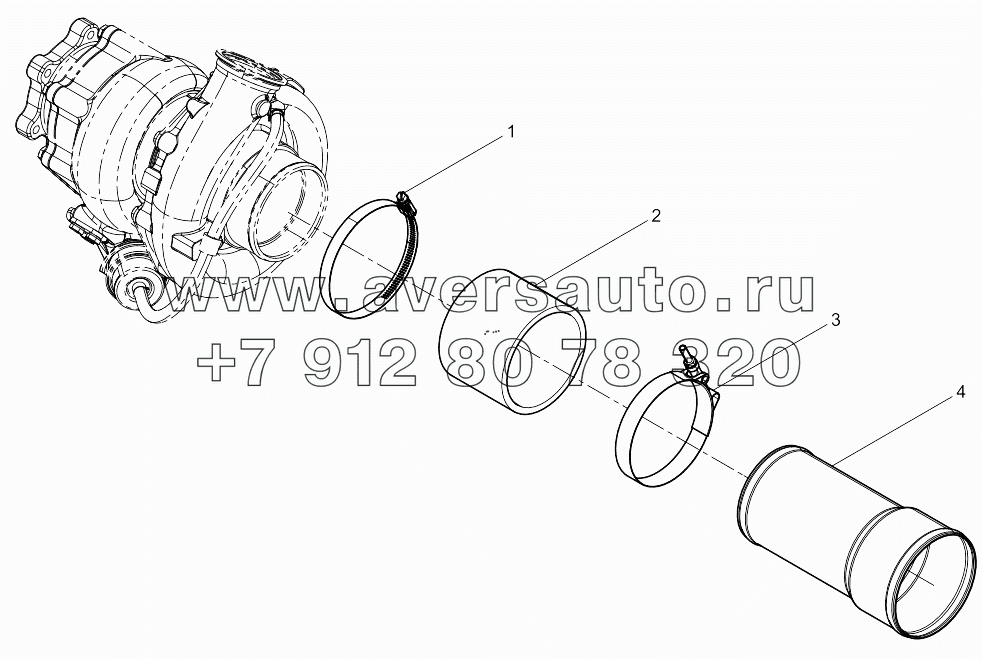  Compressor Pipe Group