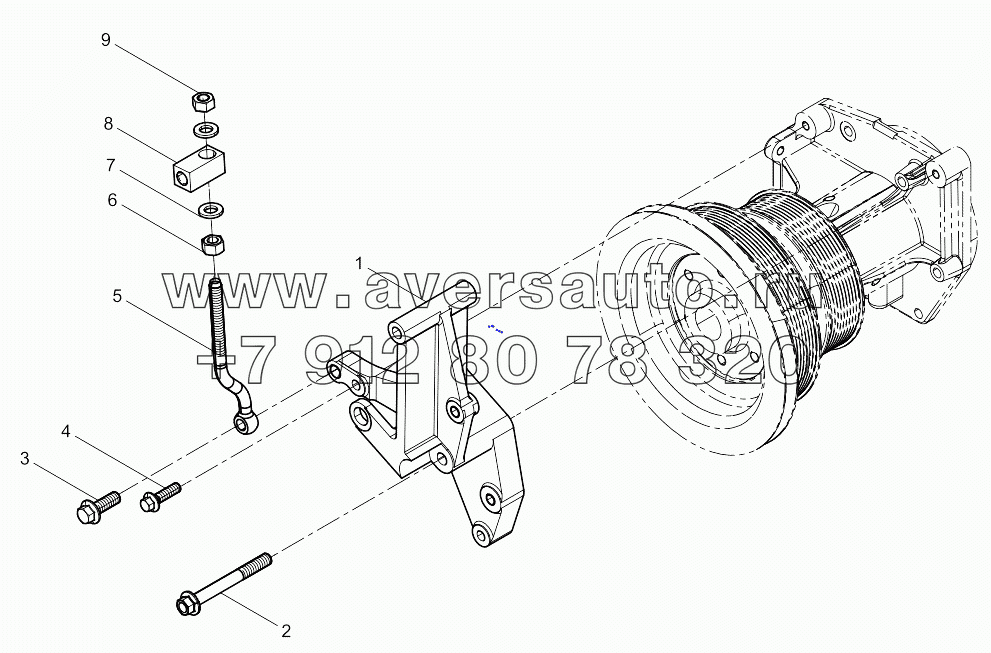  Generator Bracket Group