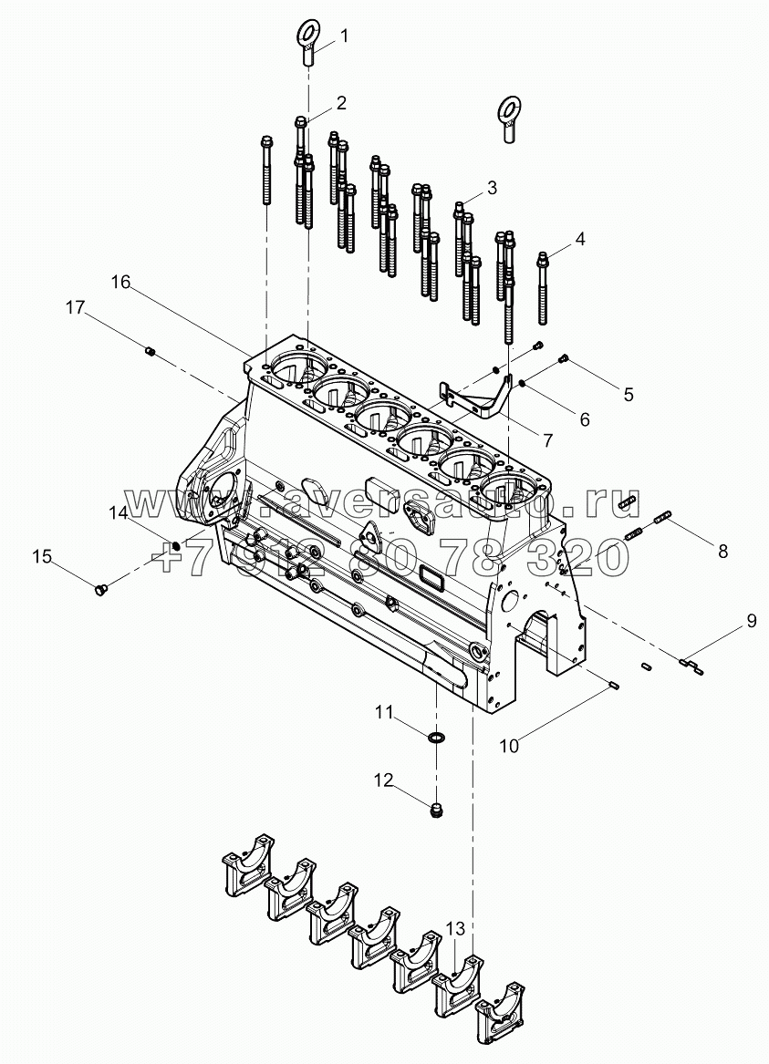 Cylinder block assembly