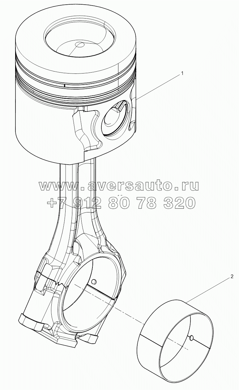 Piston and Connecting Rod Group