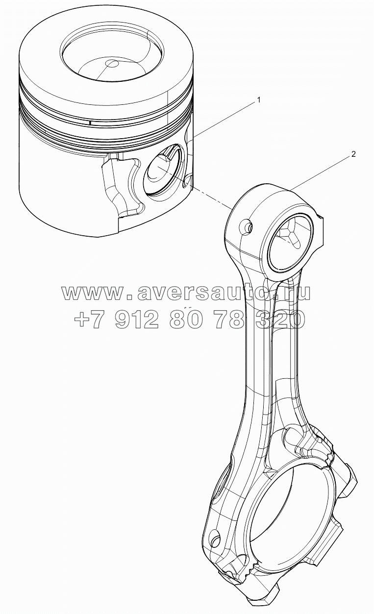 Piston and Connecting Rod Group