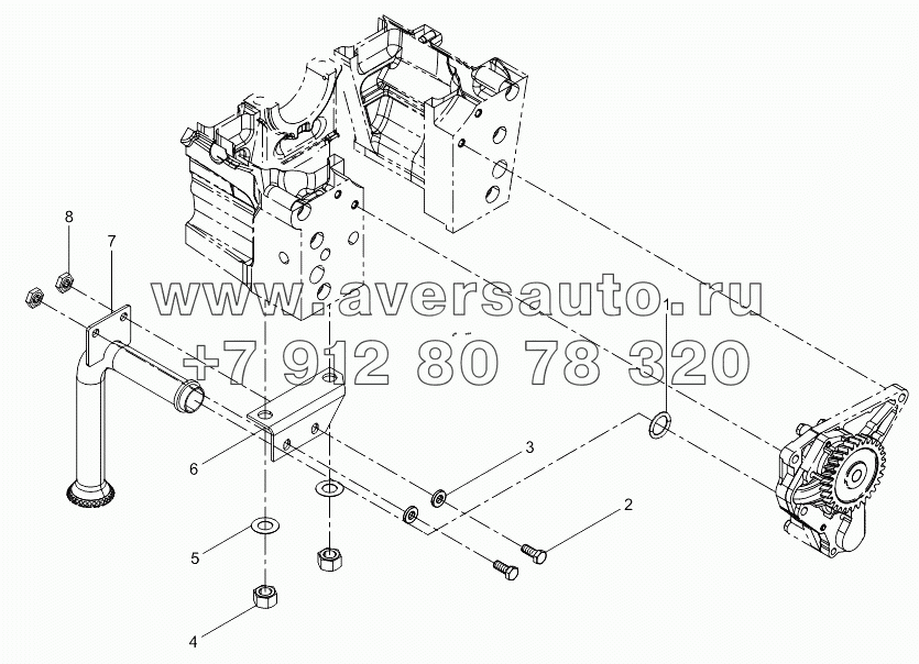 Oil inlet pipe assembly