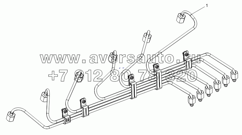 High Pressure Fuel Injection Pipe Group