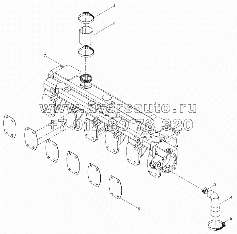 Air inlet pipe  assembly