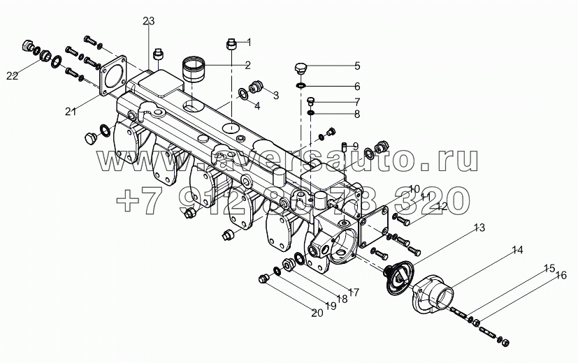 Intake Manifold Subassembly