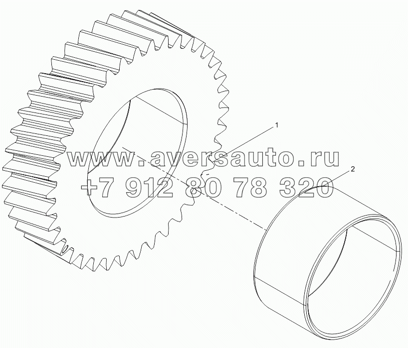 Intermediate gear