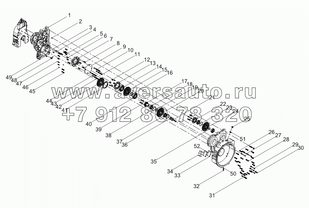 Transfer case assembly