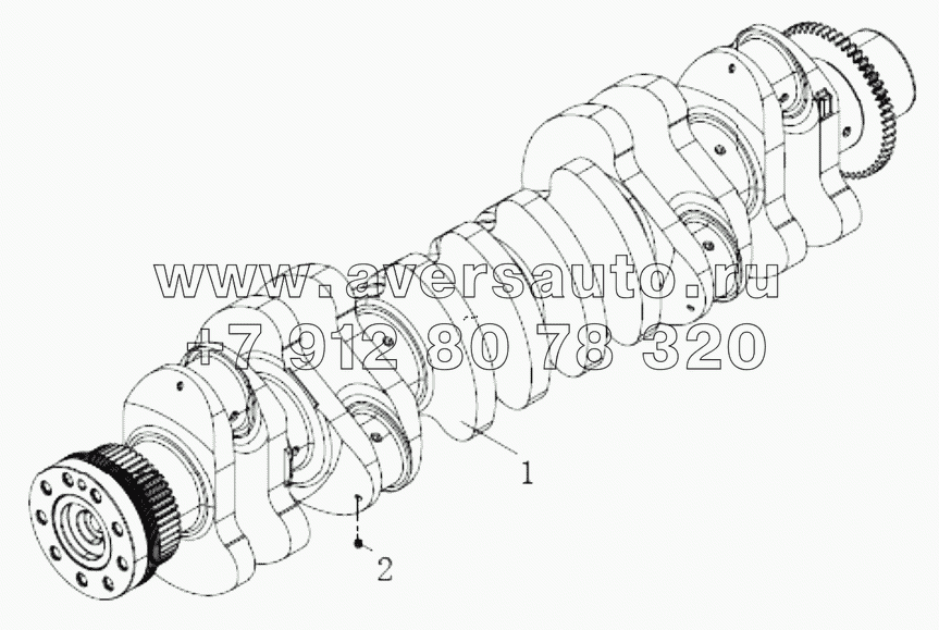  Crankshaft combination