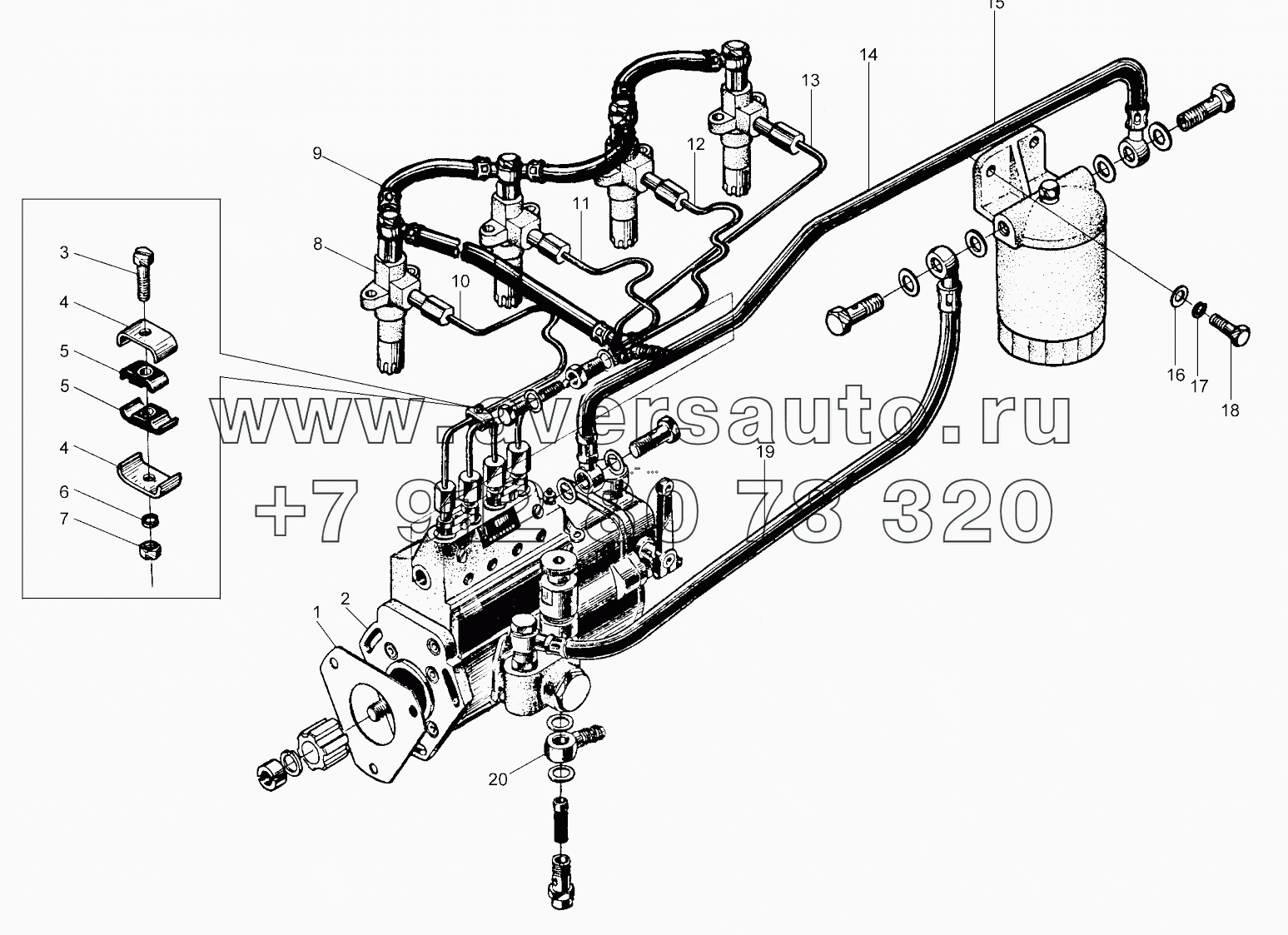  Fuel supply system assembly