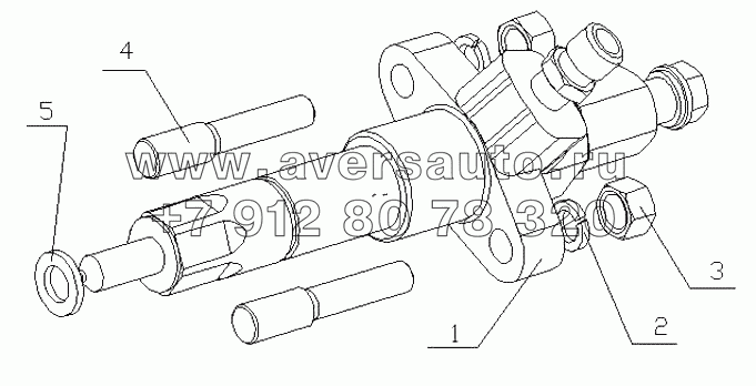 330-1112000 Топливный инжектор в сборе