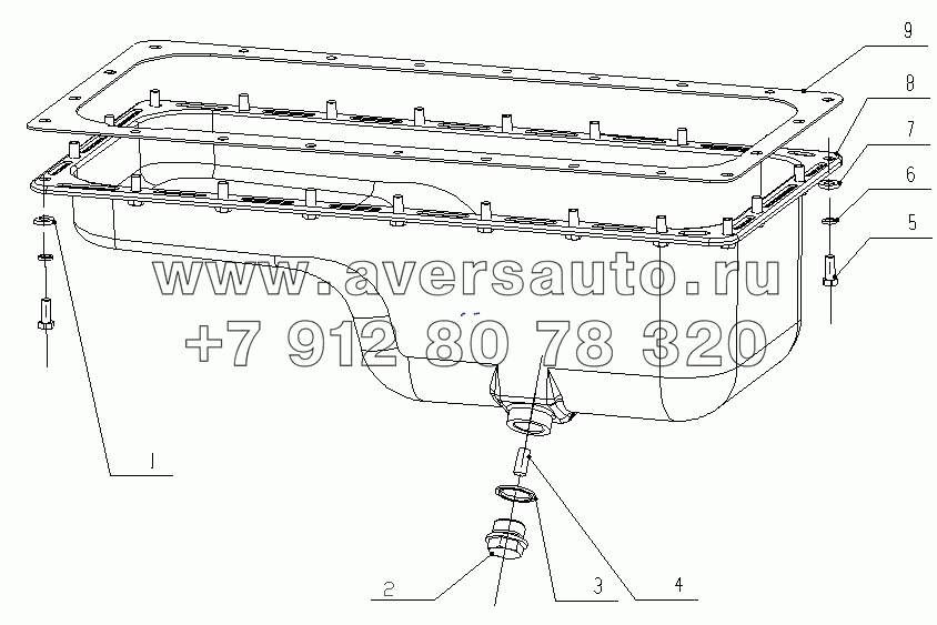 D30-1009000/07 Топливный бак в сборе