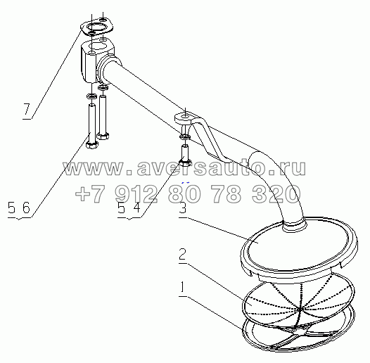 D30-1010000/04 Сетчатый масляный фильтр в сборе