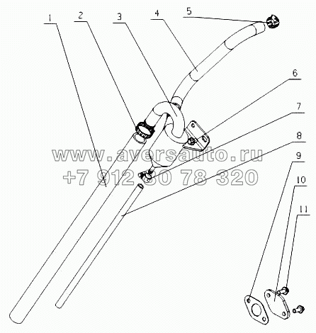 E2100-1014000 Устройство вентиляции картера в сборе
