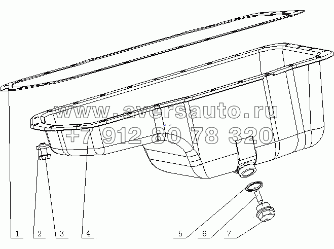 G0100-1009000C Масляный поддон в сборе