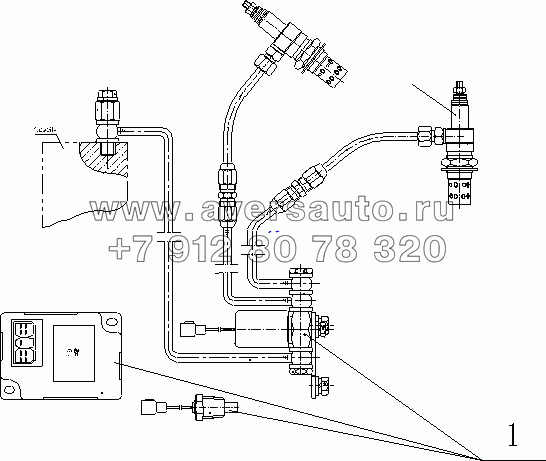 E12N2-1015000 Устройсво для завода двигателя в сборе