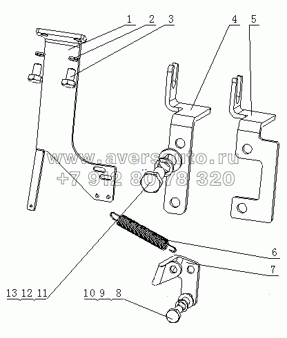 E12N2-1130000 Вспомогательное оборудование ТНВД в сборе