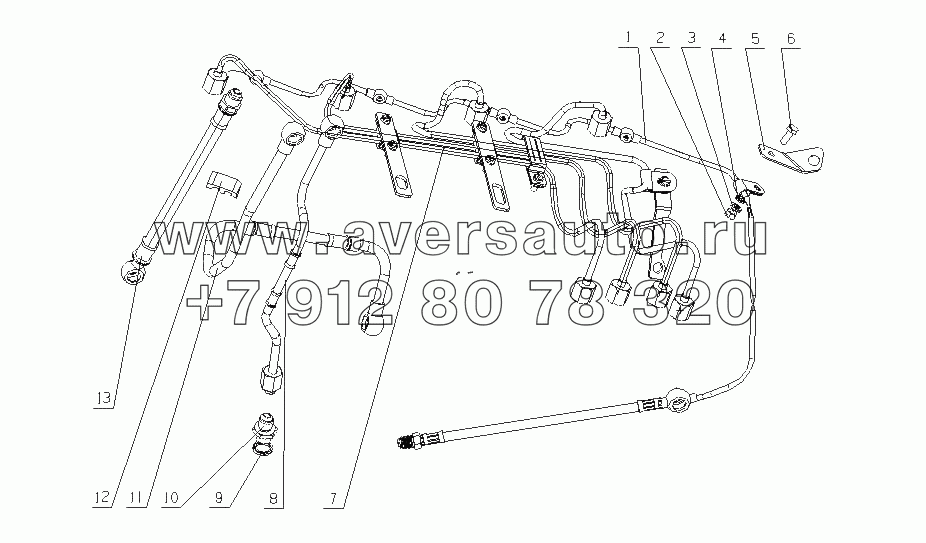 E0298-1104000 Система подачи топлива в сборе