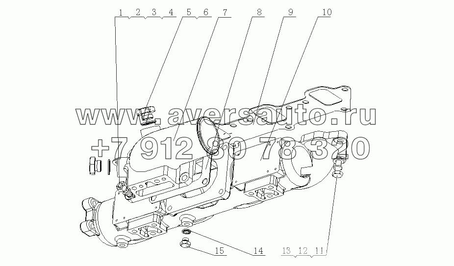 E1202-1008100 Детали впускного коллектора